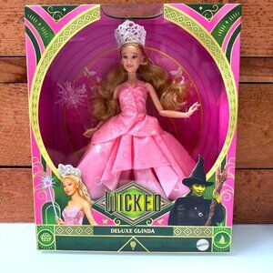 Wicked Movie DELUXE GLINDA Doll Collectible Mattel URL MISPRINT ERROR NEW